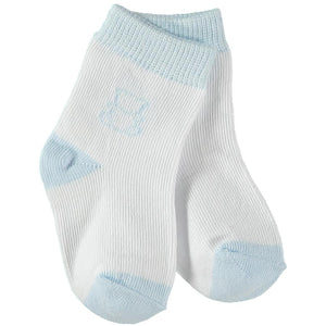 Emile et Rose Alpine 2 pack baby socks - blue