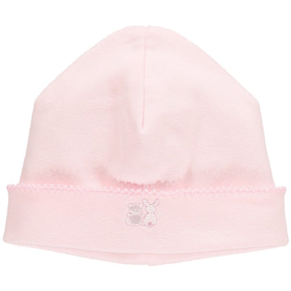 Emile et Rose cotton hat - white