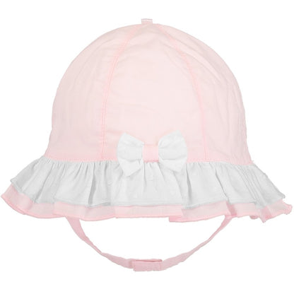 Emile et Rose Pink Bow sunhat - Gabby