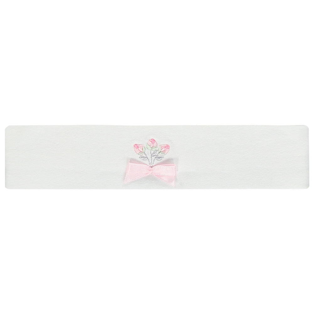 Emile et Rose Skyla white Baby Hairband