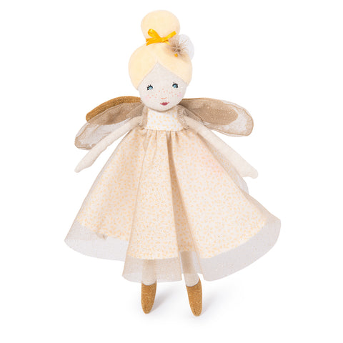 Moulin Roty Girls Gold Fairy Doll (30cm)
