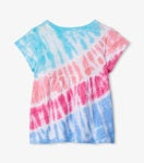 Hatley toddler Girls Summer Tie Dye Graphic T-Shirt