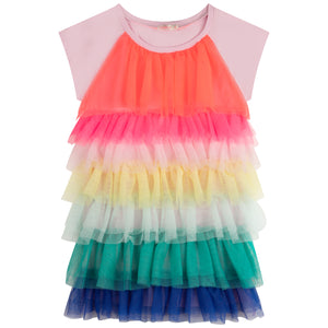 Billieblush tulle rainbow dress