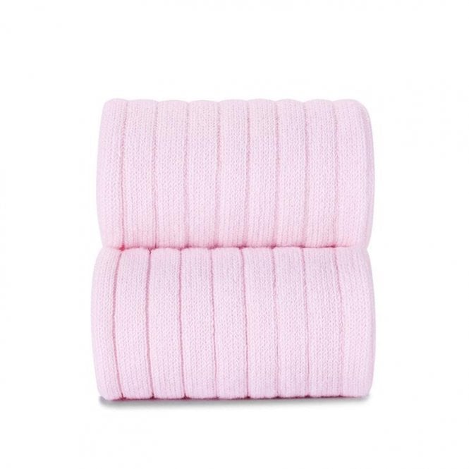 Condor Ribbed Tights - Baby Pink 500