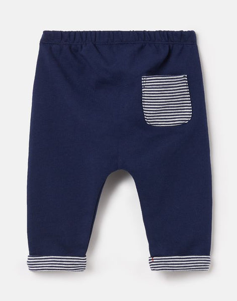 Joules Grove Character Seamless Trousers- navy dinos