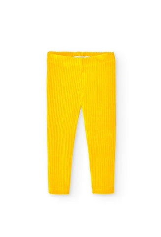 Boboli mustard leggings