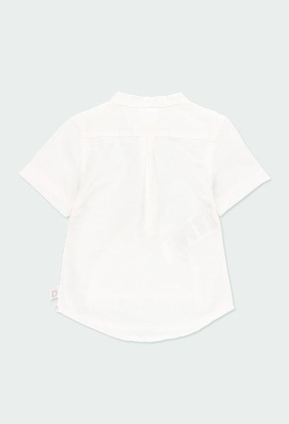 Boboli white linen shirt 712011