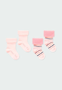 Boboli pink pack of socks 193003
